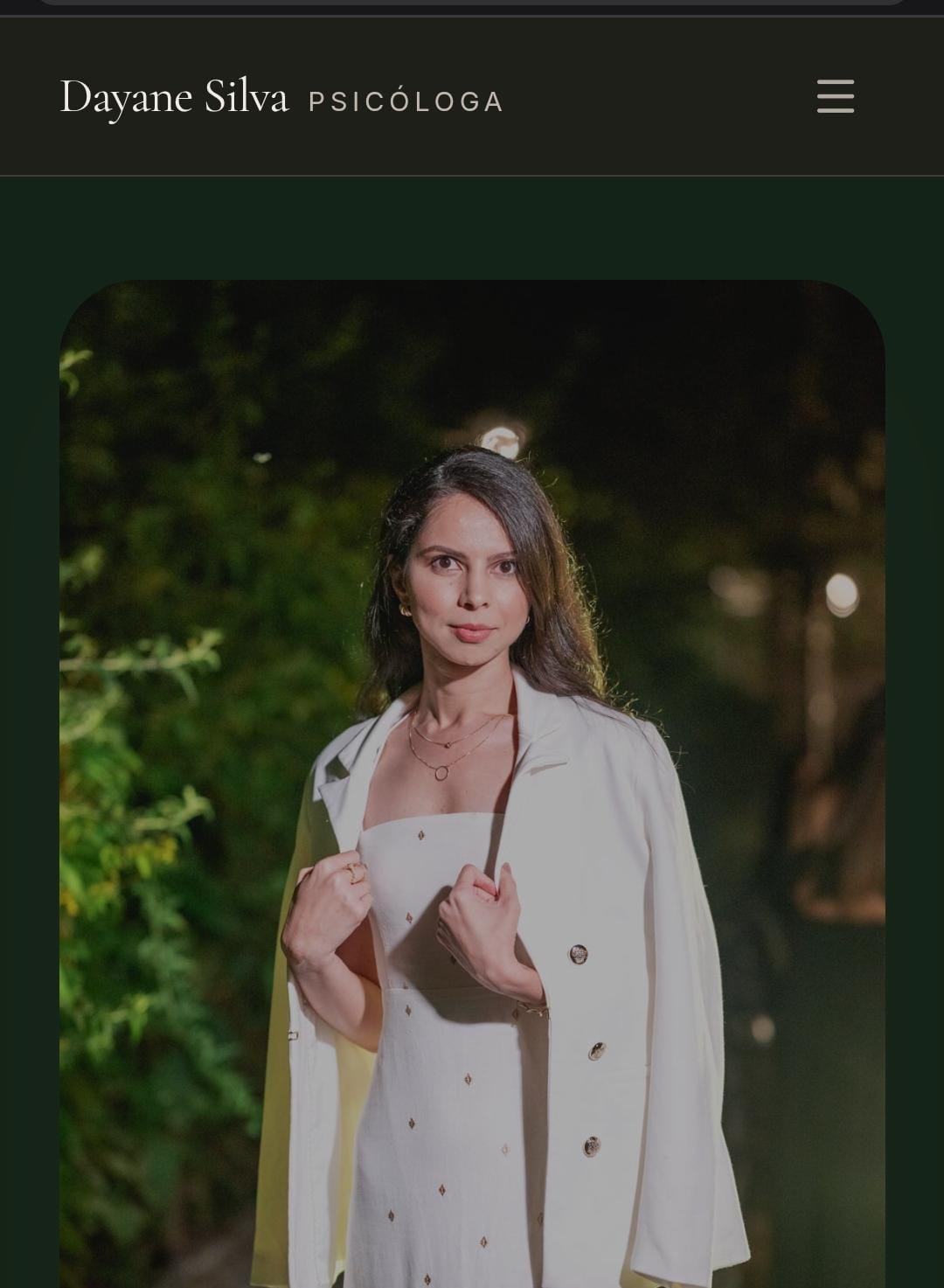 Dayane Silva — retrato noturno